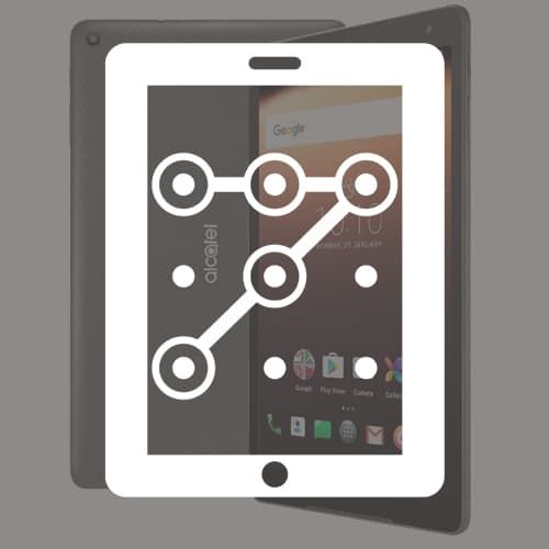 Сброс графического ключа в планшете Alcatel 9026x